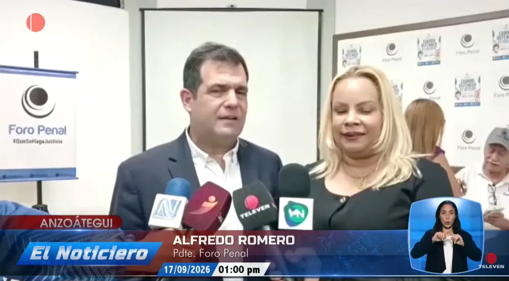 344 presos políticos esperan ser excarcelados - El Noticiero emisión estelar 17/09/26
