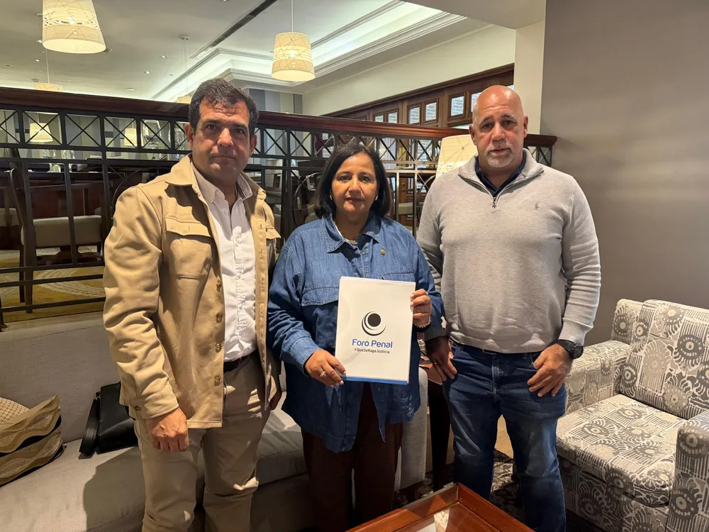 Foro Penal plantea a Dinorah Figuera urgencia de liberar a presos políticos y la reconstrucción del sistema de justicia