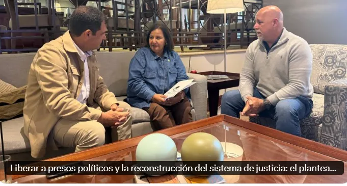 Liberar a presos políticos y la reconstrucción del sistema de justicia: el planteamiento del Foro Penal a Dinorah Figuera