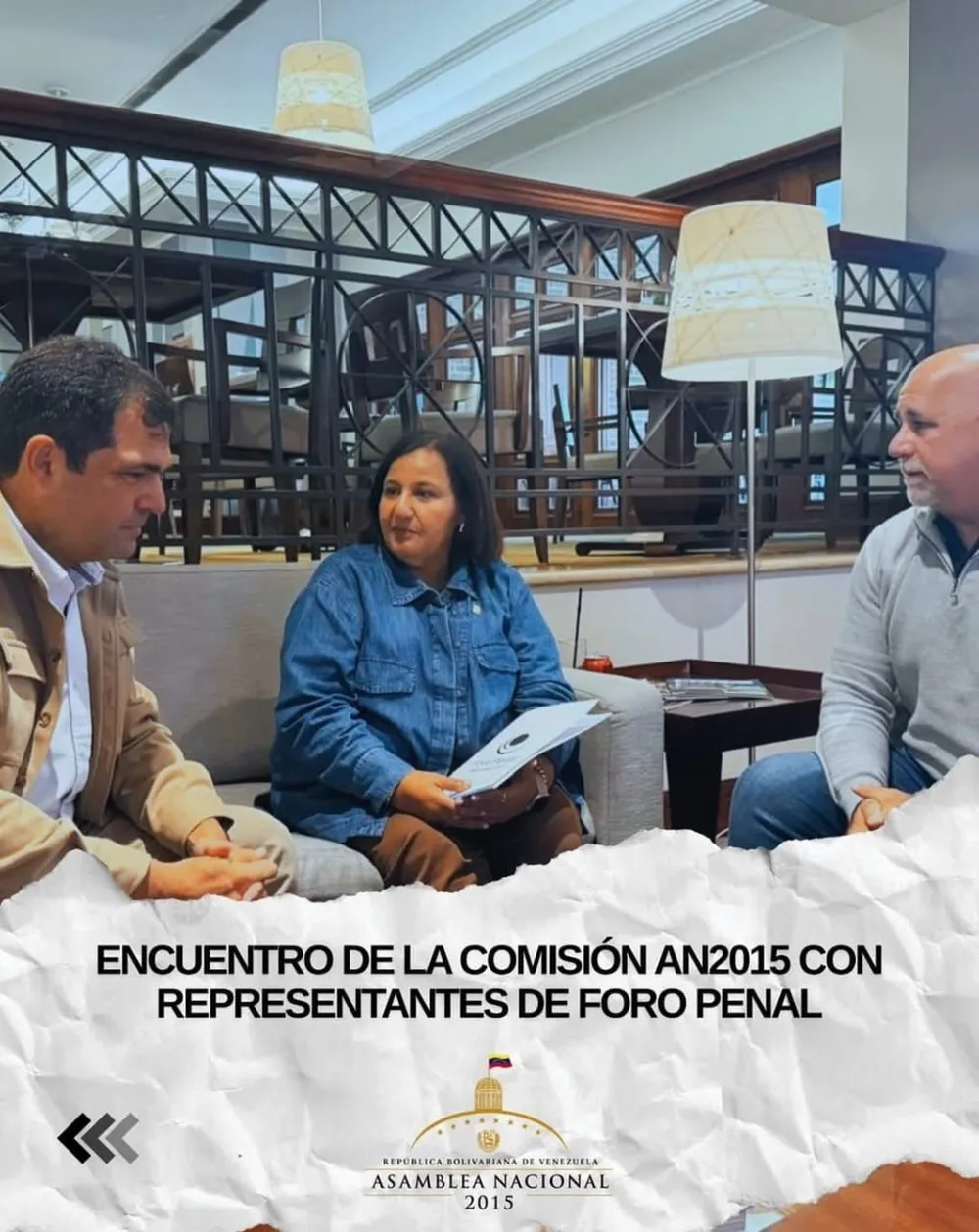 Dinorah Figuera sobre reunión con Foro Penal