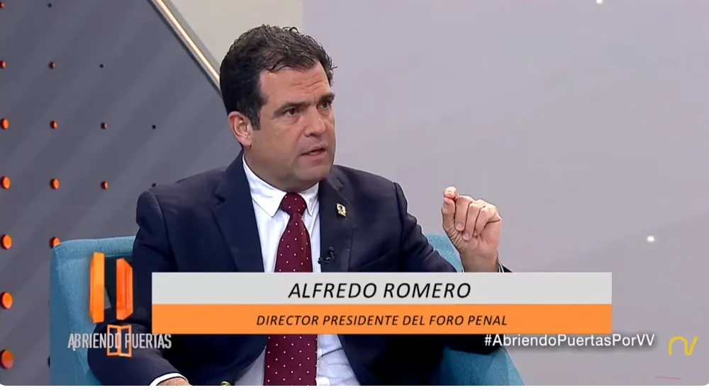 Abriendo Puertas: Alfredo Romero, director presidente Foro Penal analizando reforma Ley Contra el Odio
